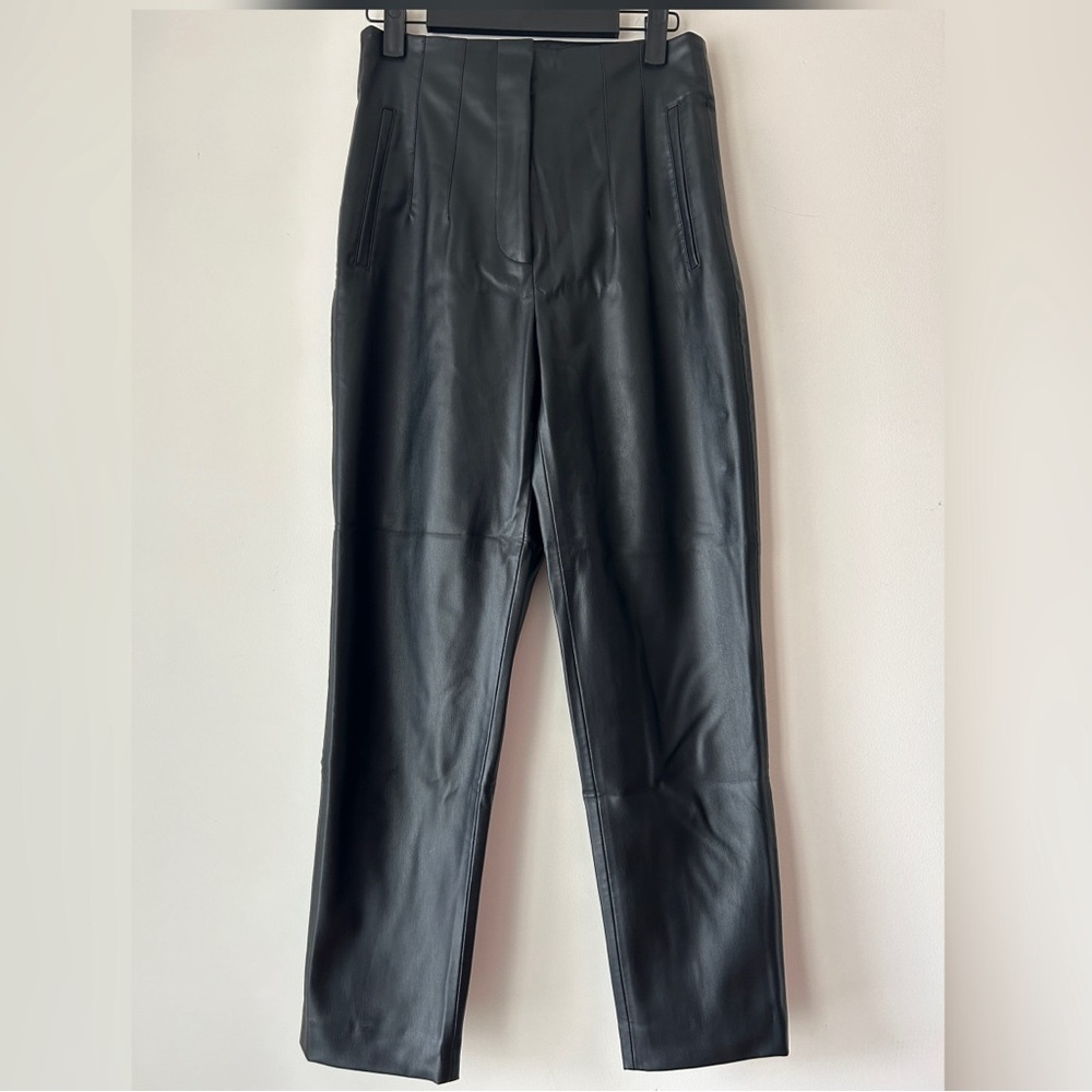 Zara Faux Leather Pants